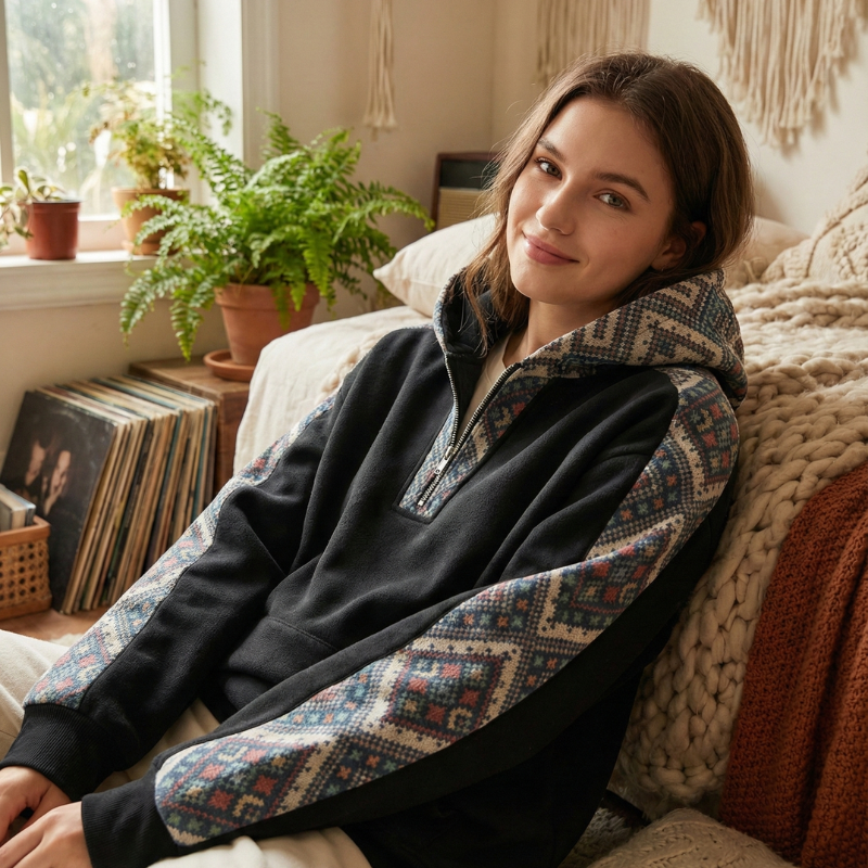 DOZEY - Unisex Patchwork Tracksuit