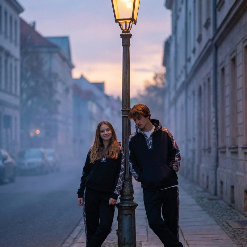 DOZEY - Unisex Patchwork Tracksuit