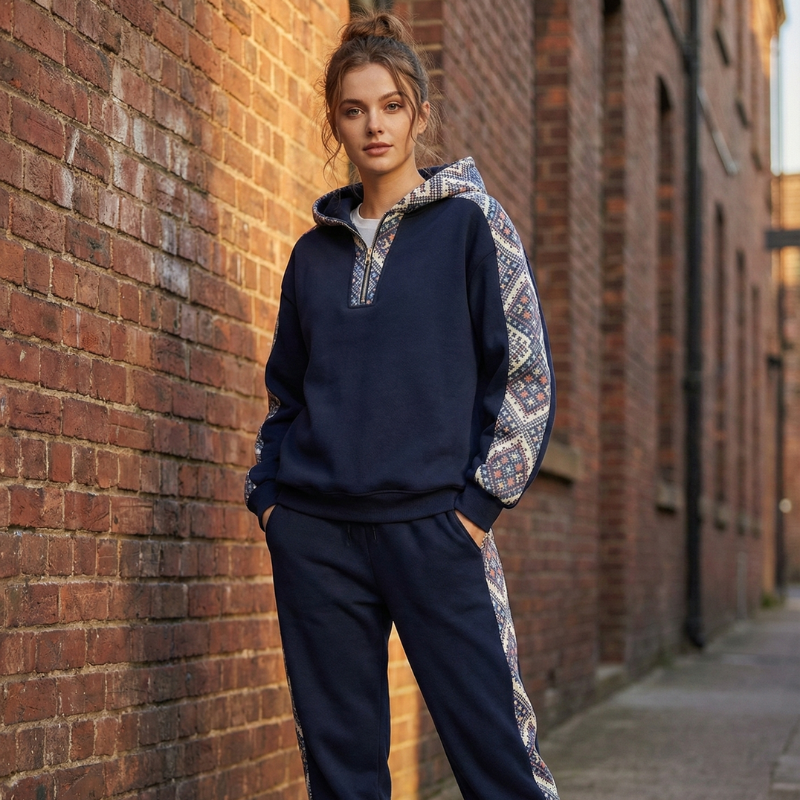 DOZEY - Unisex Patchwork Tracksuit