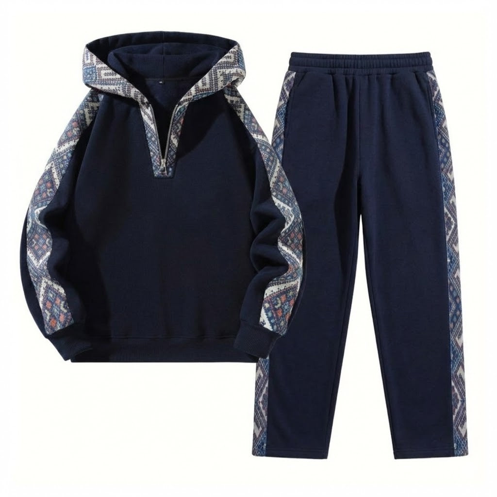 DOZEY - Unisex Patchwork Tracksuit